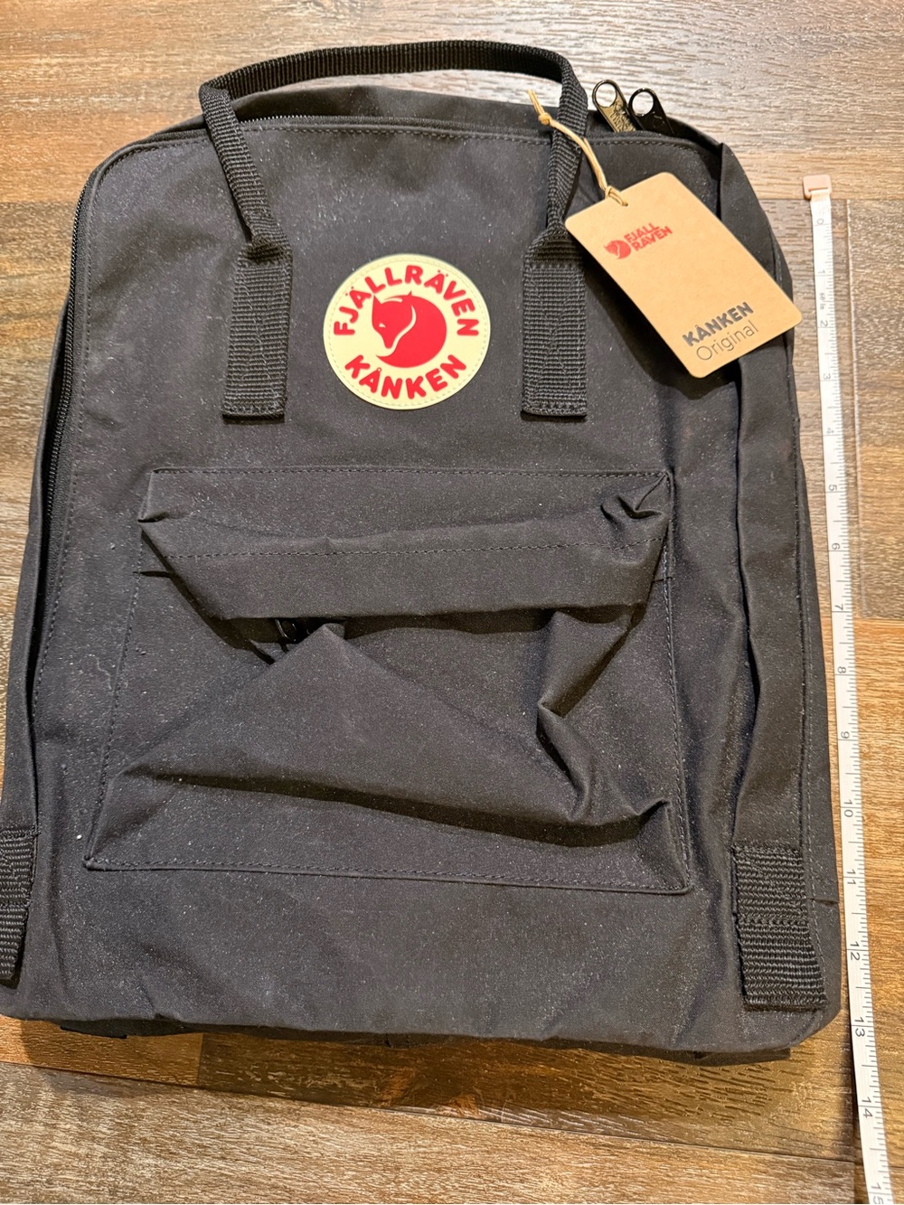NWT Fjallraven Kanken Original Backpack in Black